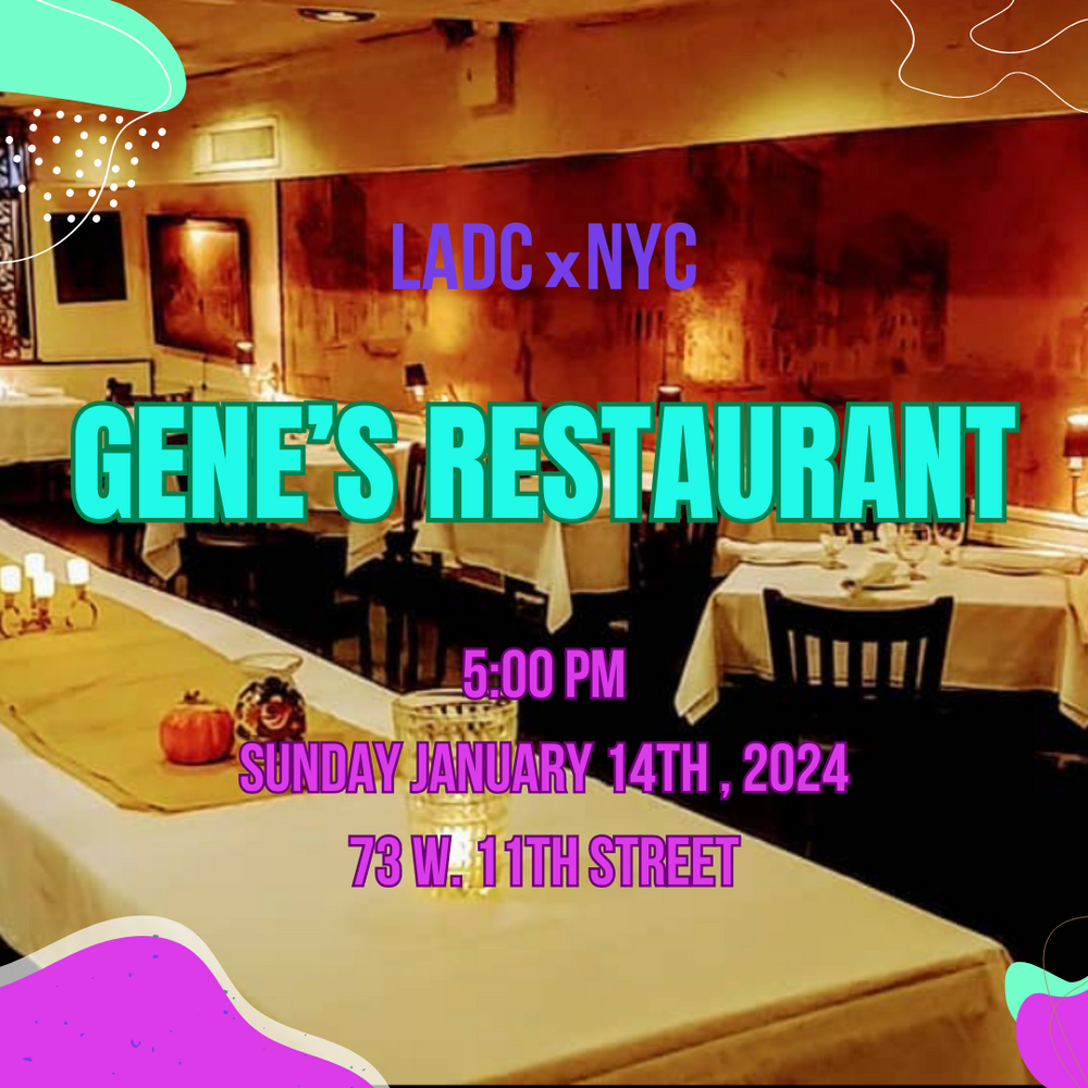 LADCxNYC Add-On Shows & Dinner